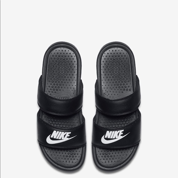 Fur/Bling Nike Slides - Picture 3 of 4